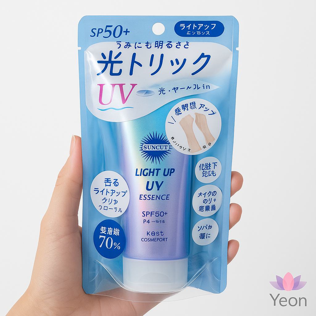 Kose Suncut Light Up UV Essence SPF50+ PA++++