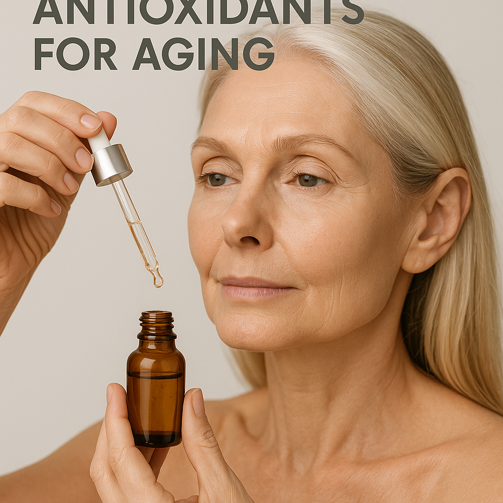 Antioxidantes para envejecimiento - Boletín dermatológico YEONSKIN